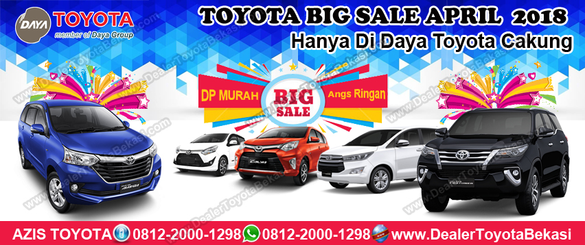 BIG SALE Promo Daya Toyota Cakung - Dealer Toyota Bekasi