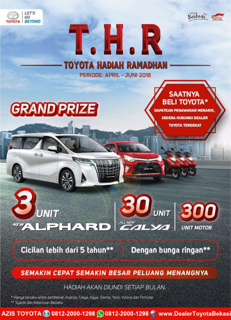 Promo Hadiah Toyota Di Bulan Ramadhan - Dealer Toyota Bekasi Daya Cakung