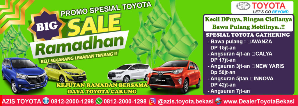 Promo Toyota Harapan Indah Spesial Ramadan - daya toyota cakung