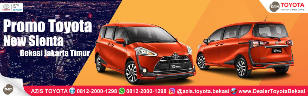 Promo Toyota New Sienta Bekasi Jakarta Timur