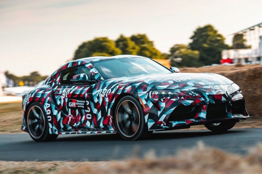Toyota Supra Debut Malu-Malu di Goodwood