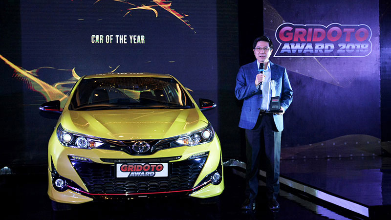 Toyota Yaris Raih Gelar Bergengsi Car of The Year,Sukses Mendapatkan 6 Penghargaan di Ajang GRIDOTO AWARD 2018