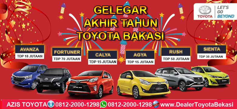 Promo Toyota Bekasi Akhir Tahun 2018