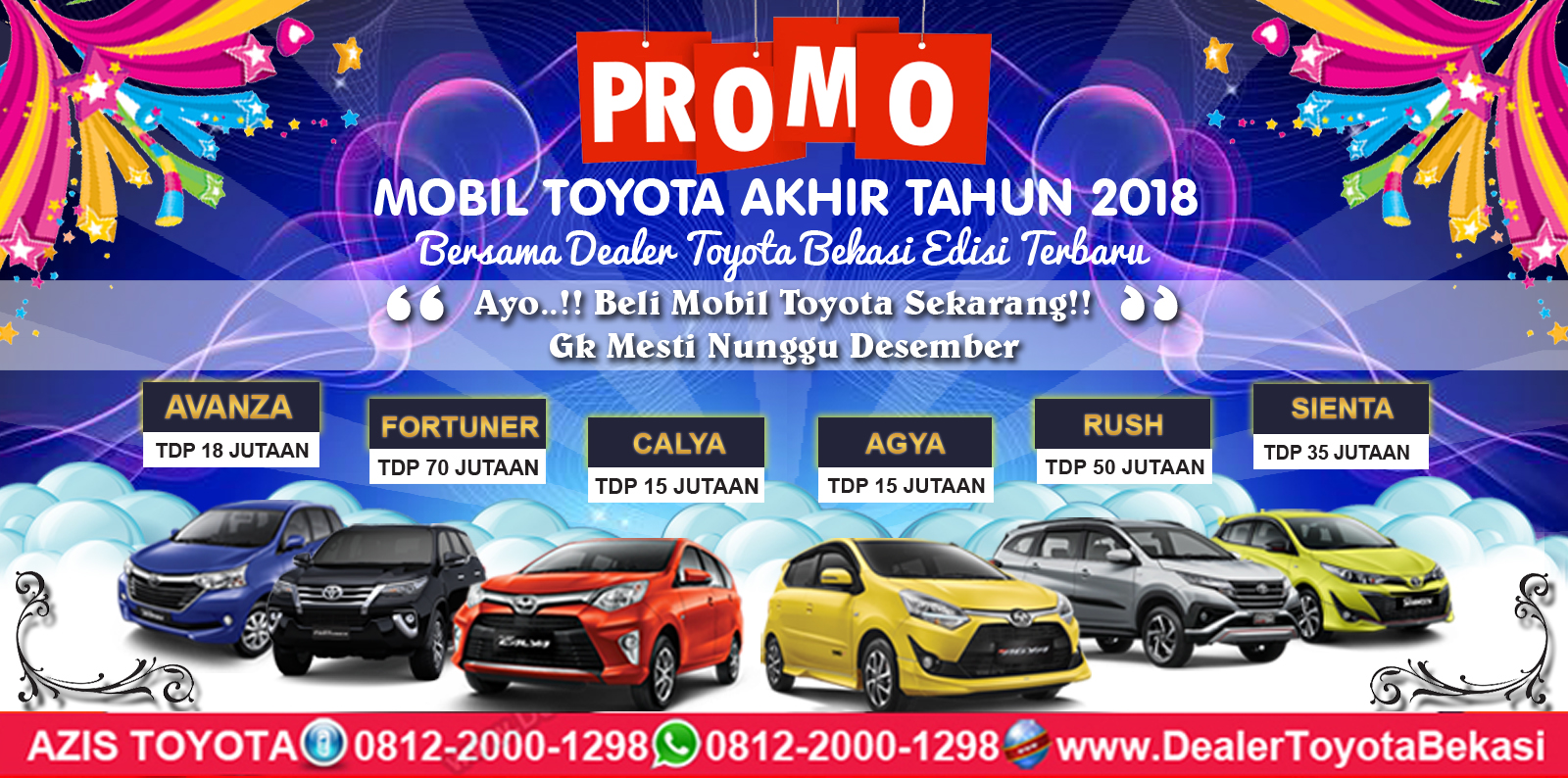 Promo Dealer Toyota Bekasi Akhir Tahun 2018