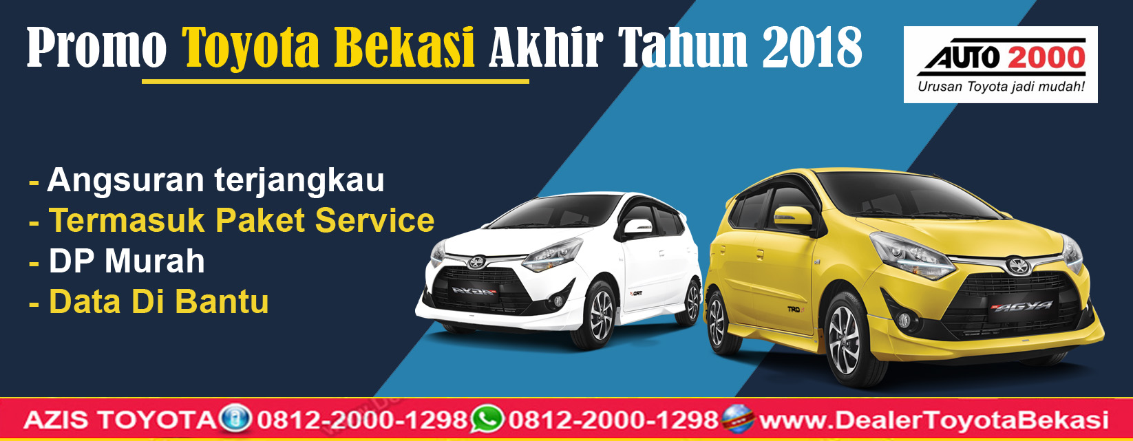 Promo Toyota Bekasi Akhir Tahun 2018