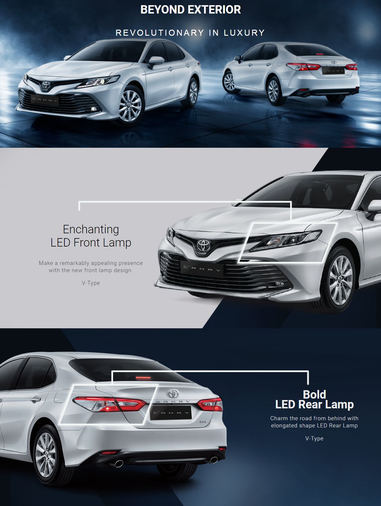 Exterior New Camry