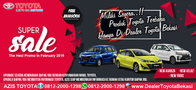 Miliki Segera..! Produk Toyota Terbaru Hanya Di Dealer Toyota bekasi