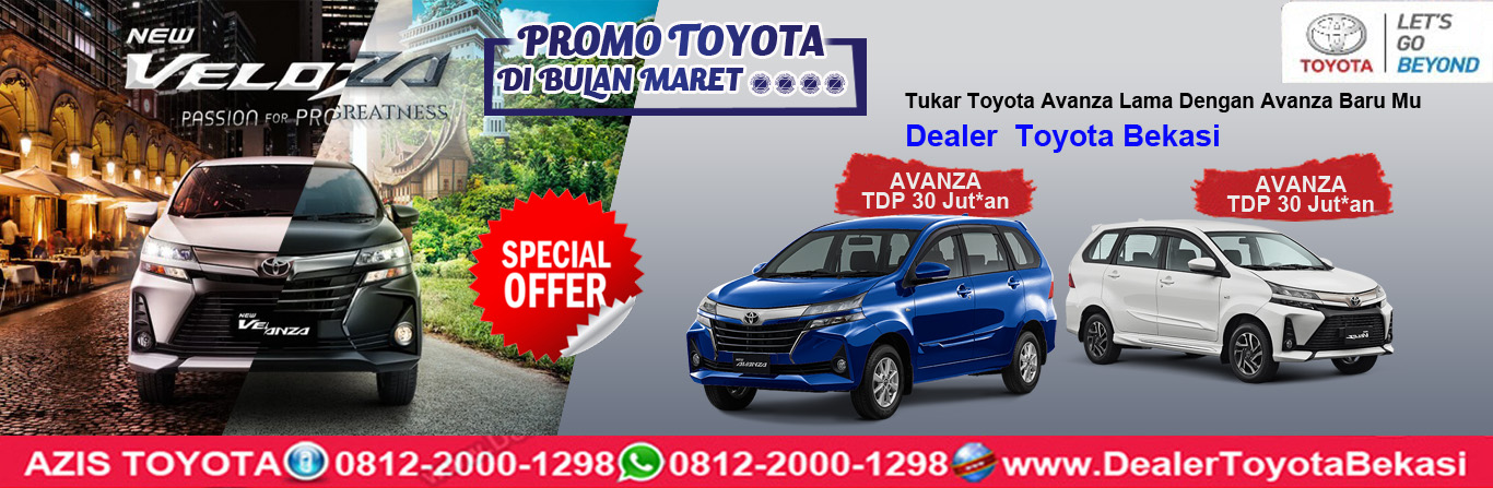 Promo Toyota DI Bulan Maret 2019- Dealer Toyota Bekasi