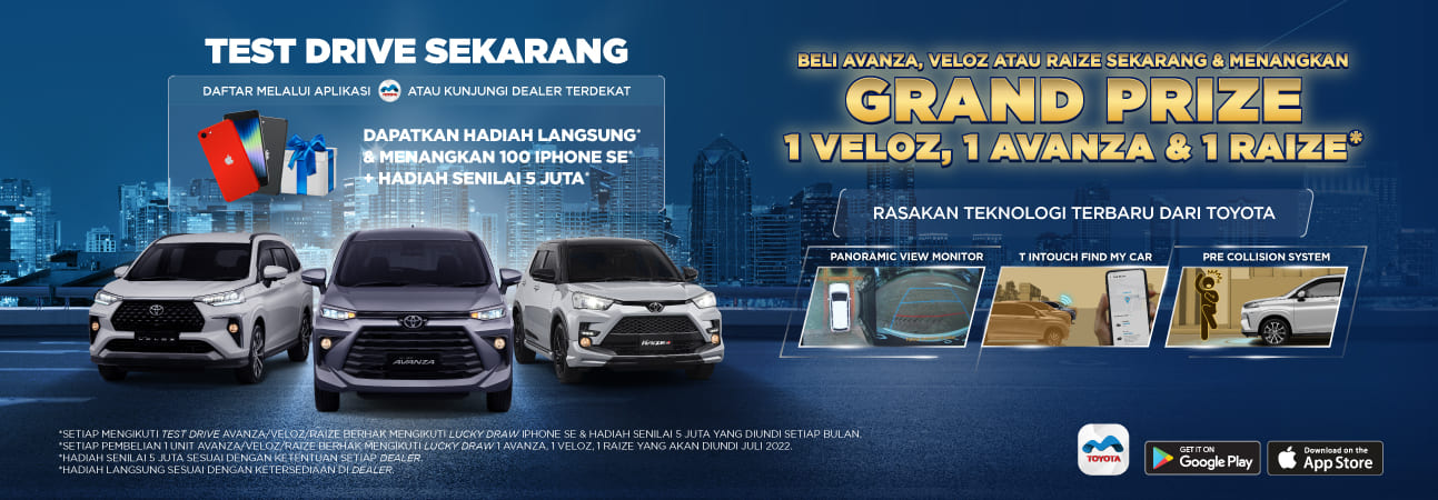 Promo Toyota Avanza Bekasi "Beli Avanza dan Dapatkan Hadiah Menarik"
